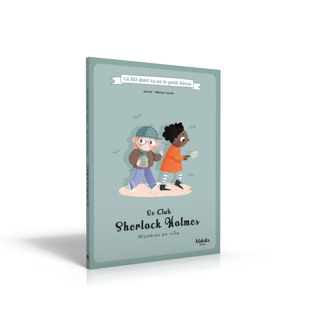Le Club Sherlock Holmes – Mystère en ville - BD petit Héros