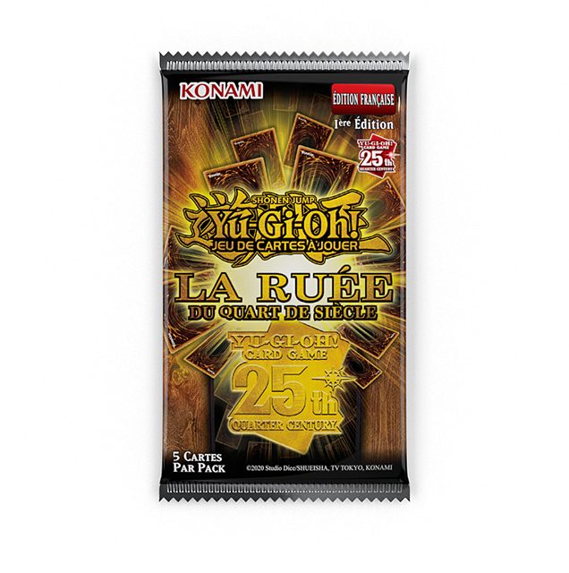 Yu-Gi-Oh! - La Ruée du Quart de Siècle Booster