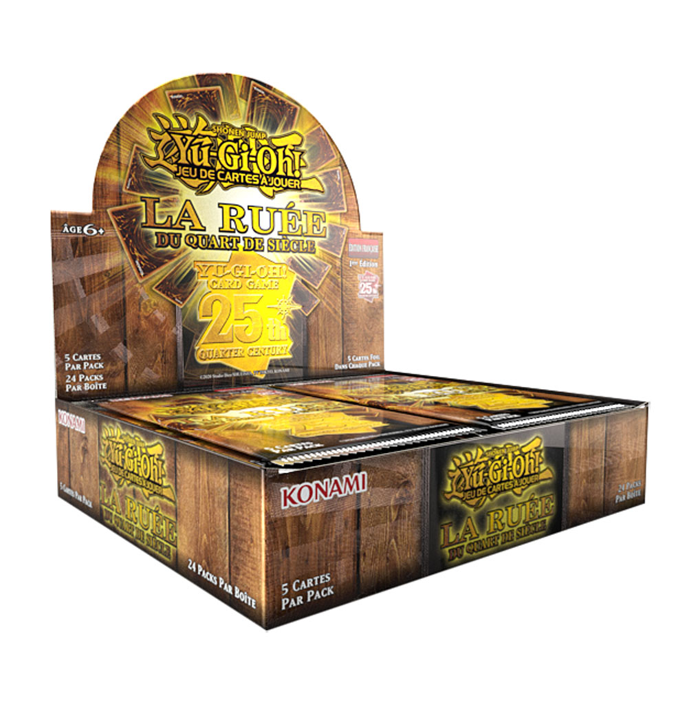 Yu-Gi-Oh! - La Ruée du Quart de Siècle Display 24 Boosters