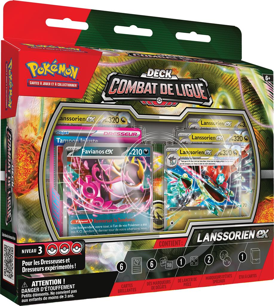 Pokémon : Deck Combat de Ligue Lanssorien-EX