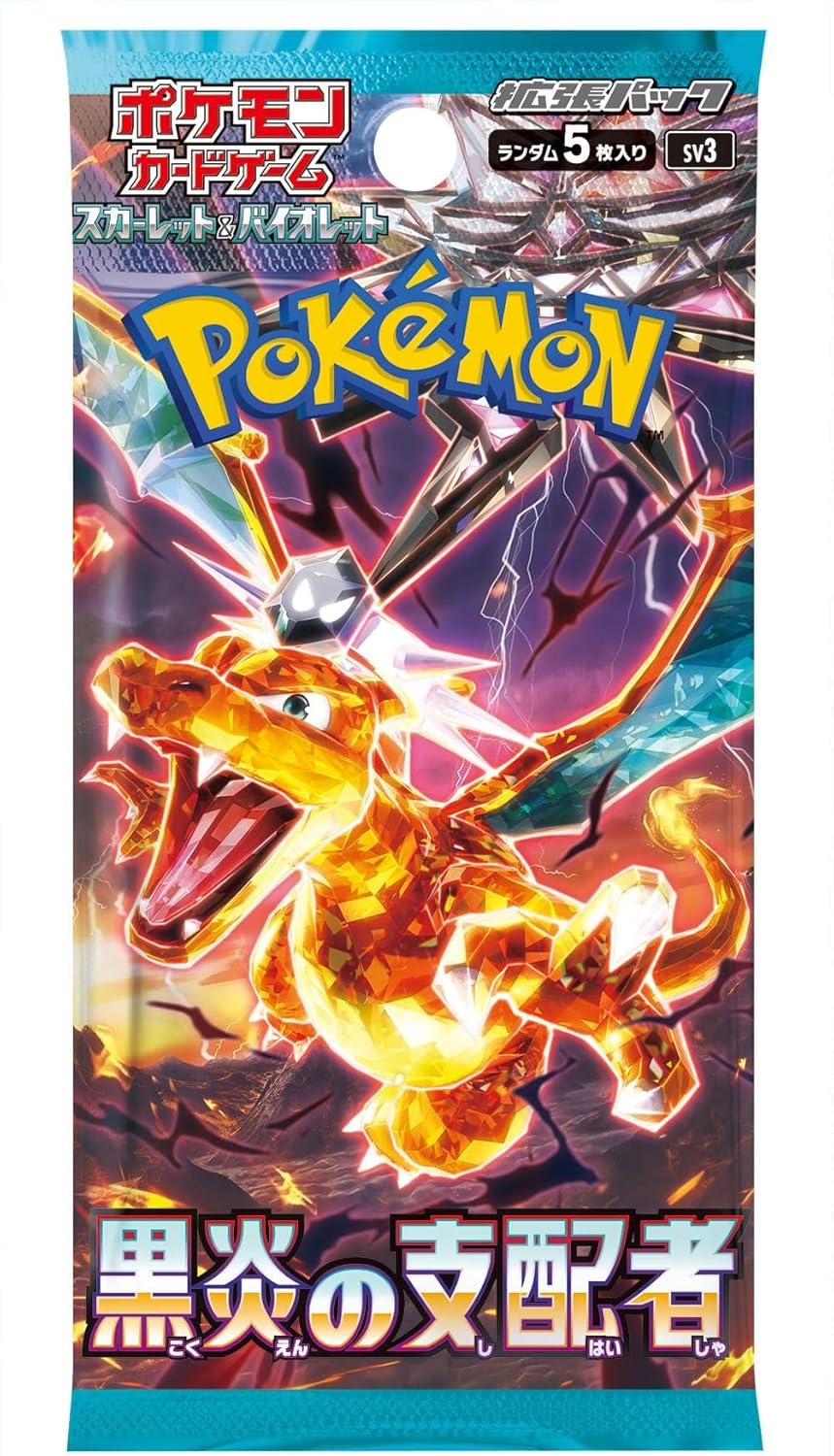 Pokémon SV3 : Booster "Ruler of the Black Flame" - Japonais