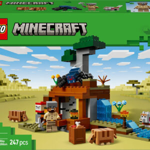 L’expédition dans la mine du tatou (Minecraft)