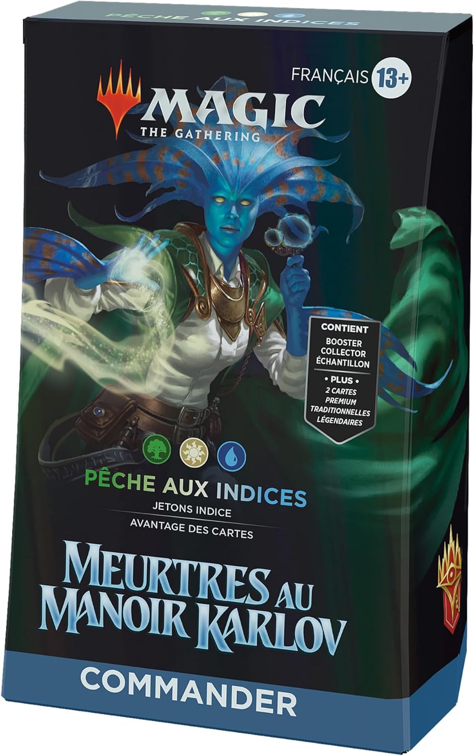 Magic The Gathering : Meurtres au manoir Karlov Commander "Pêche aux indices"