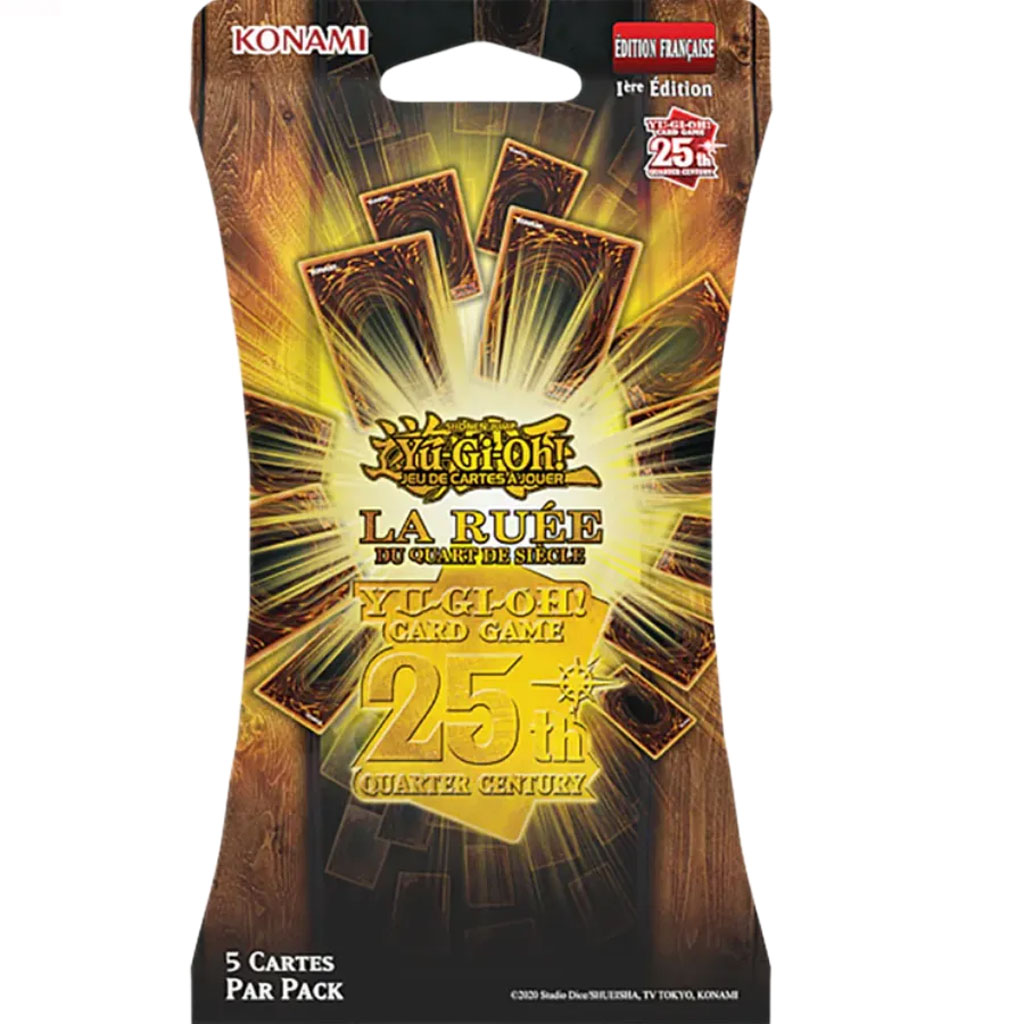 Yu-Gi-Oh! - La Ruée du Quart de Siècle Booster Blister