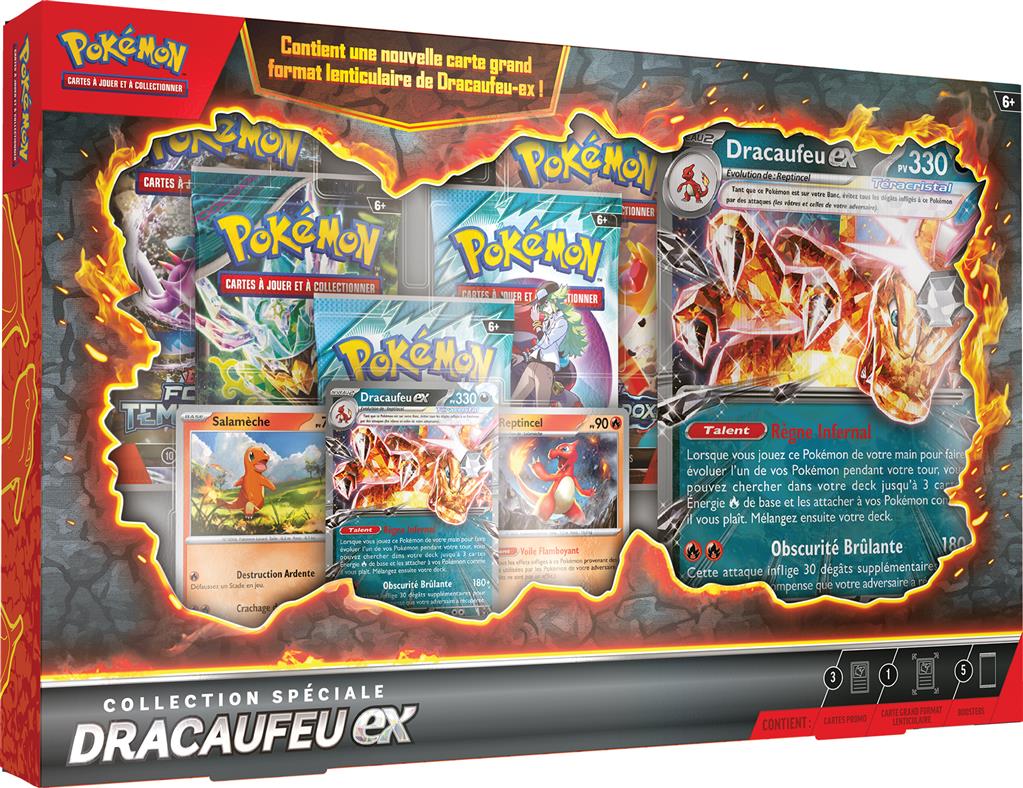 Pokémon : Coffret Collection Spéciale Dracaufeu-EX