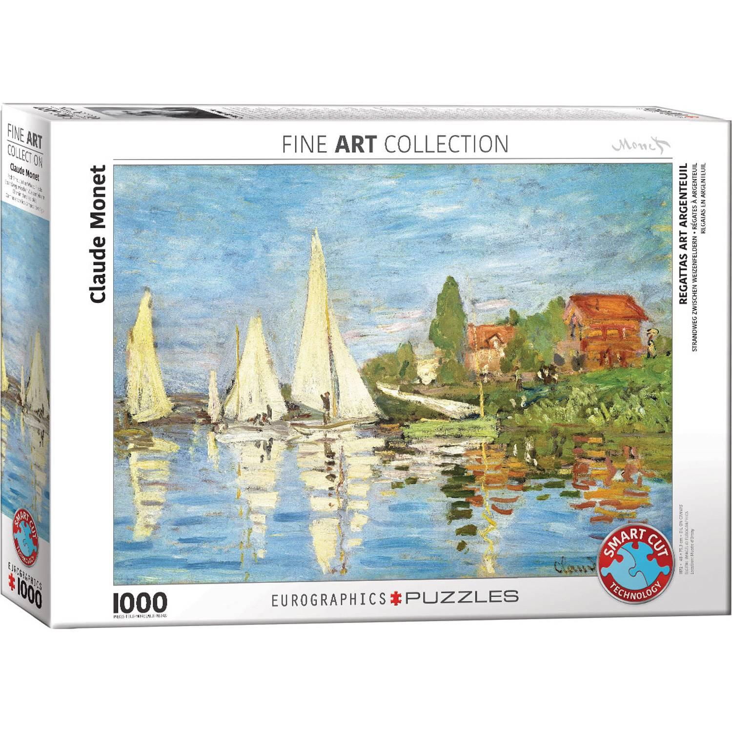 Régates à Argenteuil Monet (Fine Art)