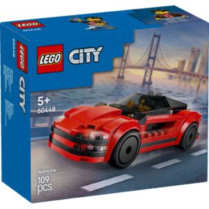 La voiture de sport rouge (City)