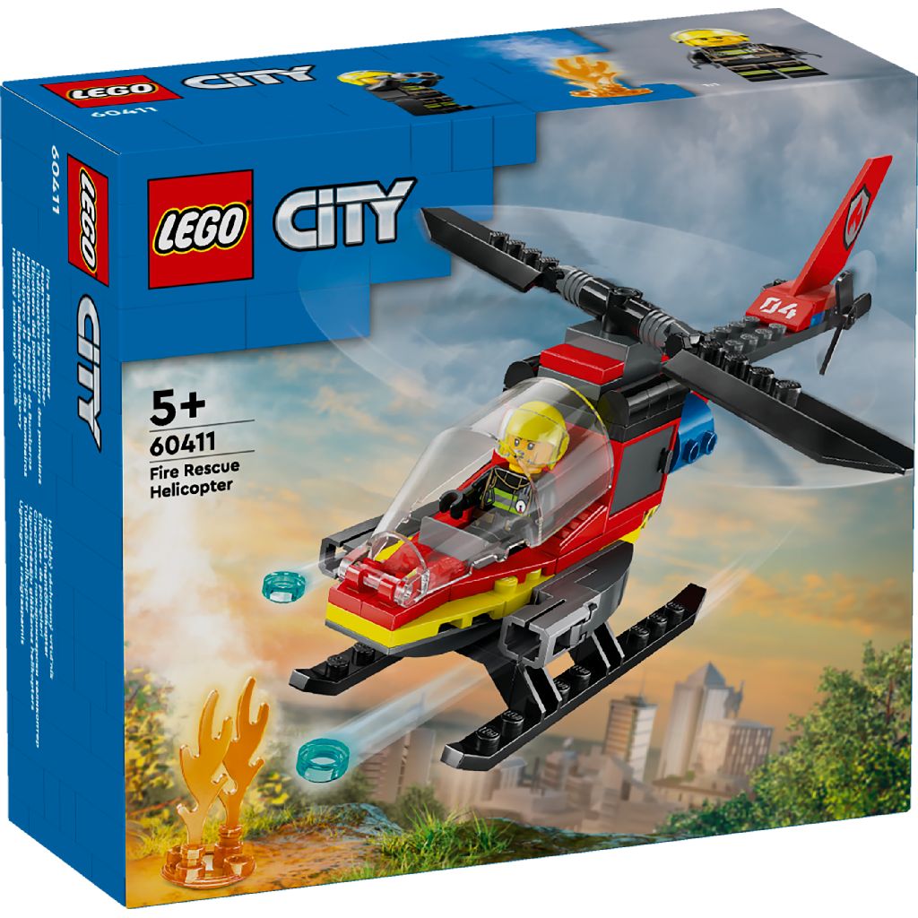 L’hélicoptère de secours des pompiers (City)