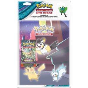 Pokémon - Ultra Pro Portfolio Shimmering Skyline + Booster EV06