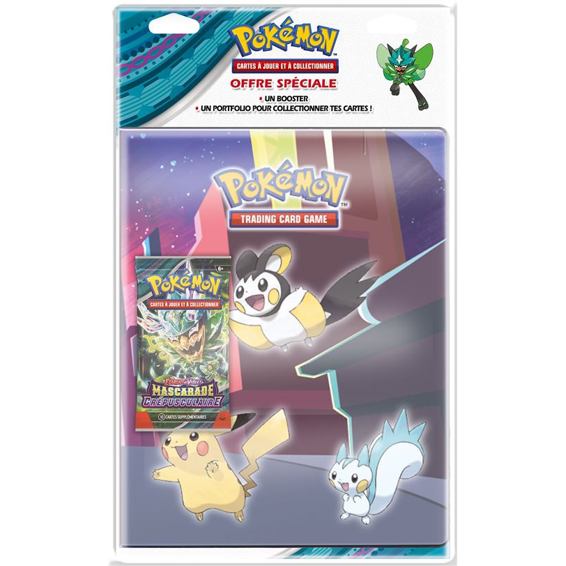 Pokémon - Ultra Pro Portfolio Shimmering Skyline + Booster EV06