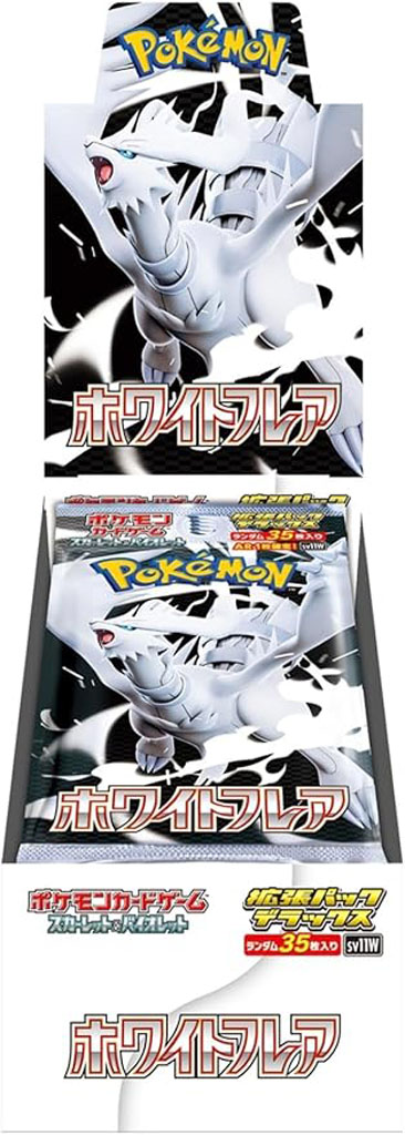 Pokémon SV11W : Display Deluxe 4 Boosters "White Flare" - Japonais