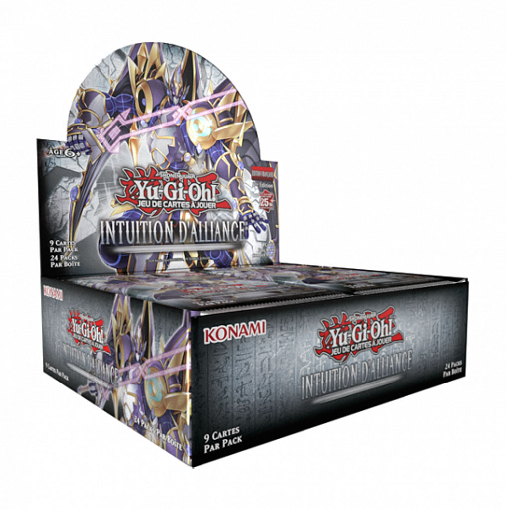Yu-Gi-Oh! - Display 24 Boosters Intuition d'Alliance