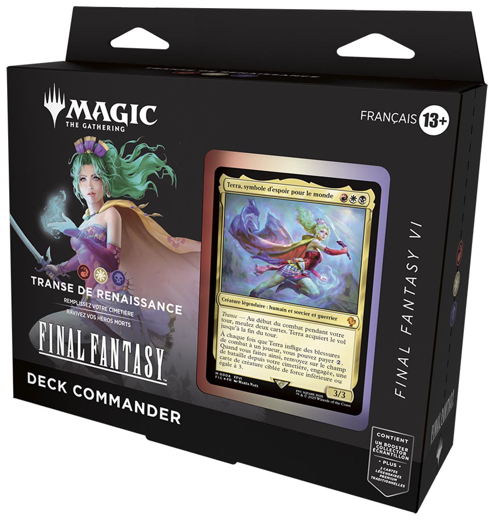 Magic The Gathering : Final Fantasy Commander "Transe de Renaissance" Terra
