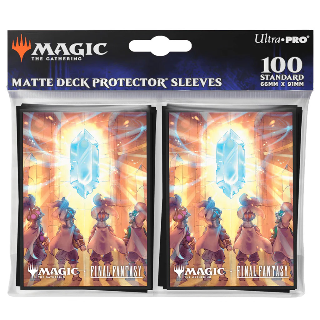 Magic The Gathering : Final Fantasy 100 Sleeves V2 The Crystal's Chosen
