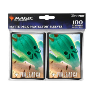 MTG: Final Fantasy 100 Sleeves V9 Jumbo Cactuar