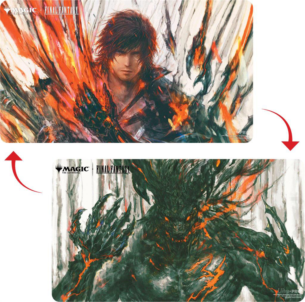 Magic The Gathering : Final Fantasy Playmat Double-sided Clive/Ifrit