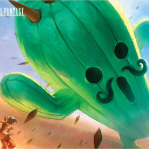 Magic The Gathering : Final Fantasy Playmat V5 Jumbo Cactuar