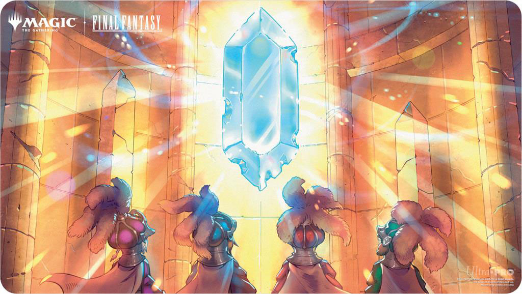 Magic The Gathering : Final Fantasy Playmat V2 The Crystal's Chosen
