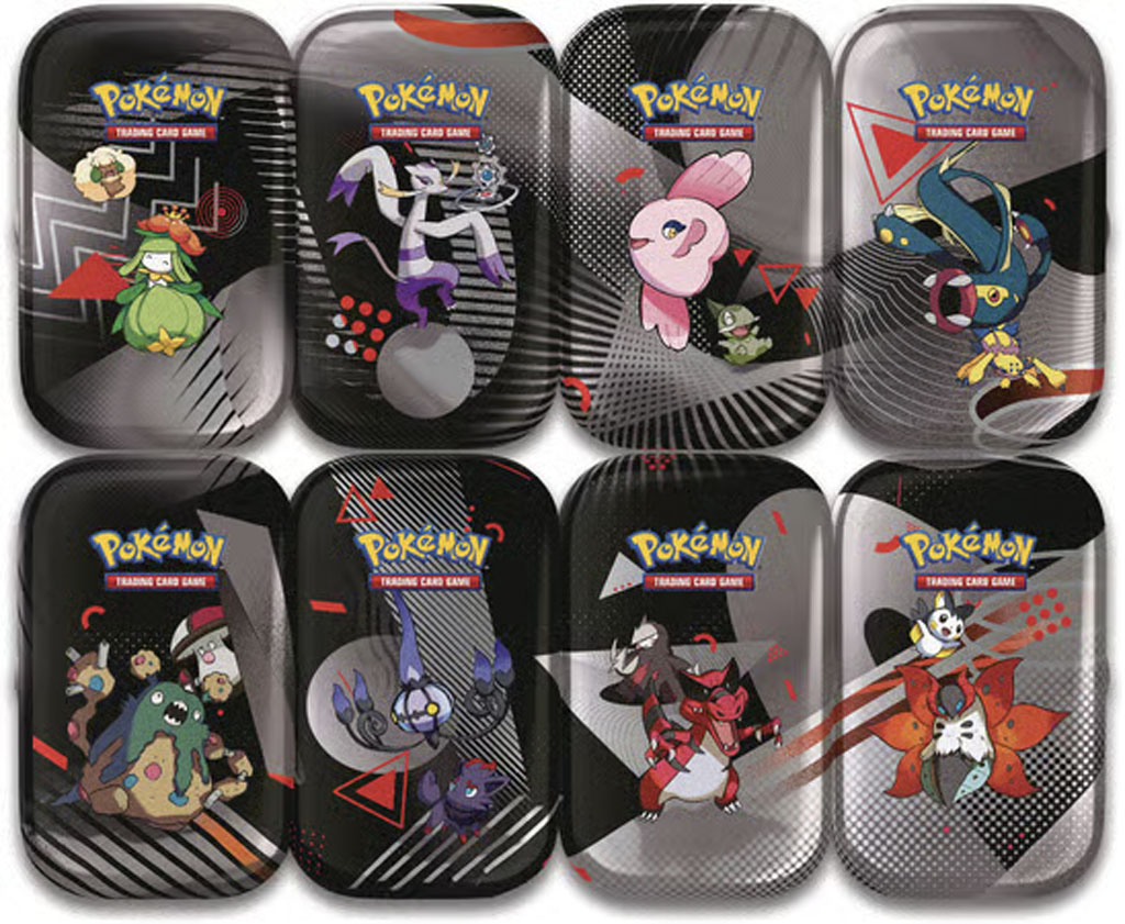 Pokémon EV10.5 : Mini Tin Foudre Noire et Flamme Blanche