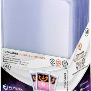 Phoenix Shield: Toploader 35PT 3"X4" 100% UVR (x25)